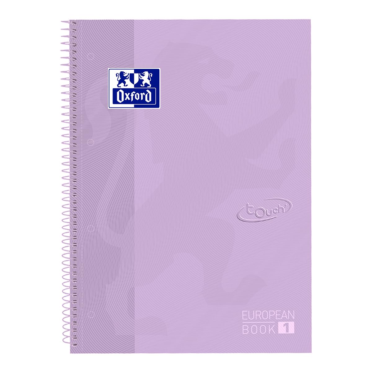 Oxford Microperforated Touch Notebook 80 Sheets Mauve Pastel