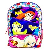 DC Comics Super Hero Girls Batgirl, Wonder Women and Supergirl Backpack