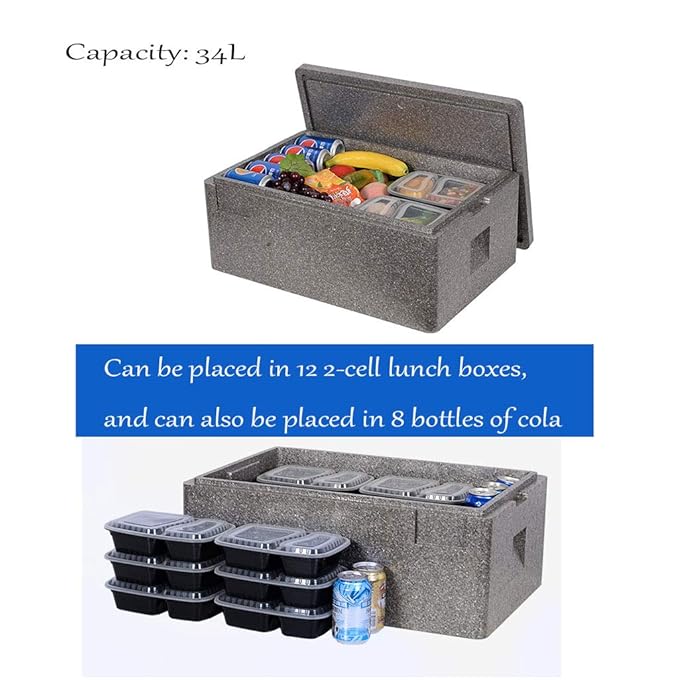 LIYANLCX 24L / 34L portátil Caja Fresca/Bolsa Nevera Caliente ...