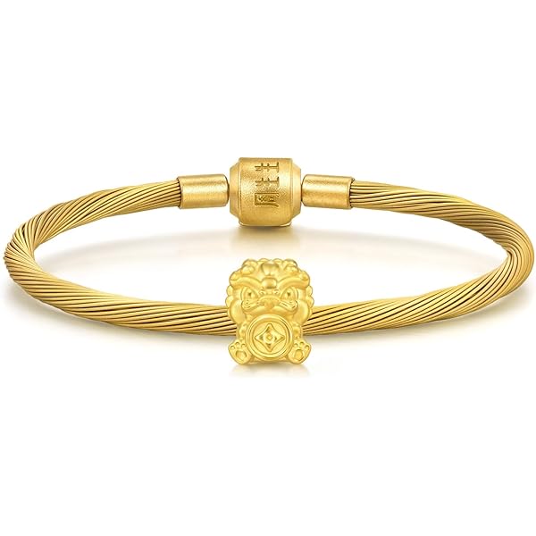 Amazon.com: CHOW SANG SANG 999 24K Solid Gold Mini Charm