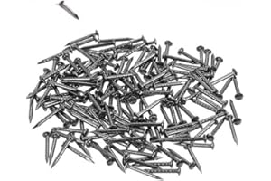 Tiny Wooden Nails for DIY Craft Projects, Antique Drawer Repairing, Mini Boxes Decorative Accessories[Set of 200pcs] (1×10mm,