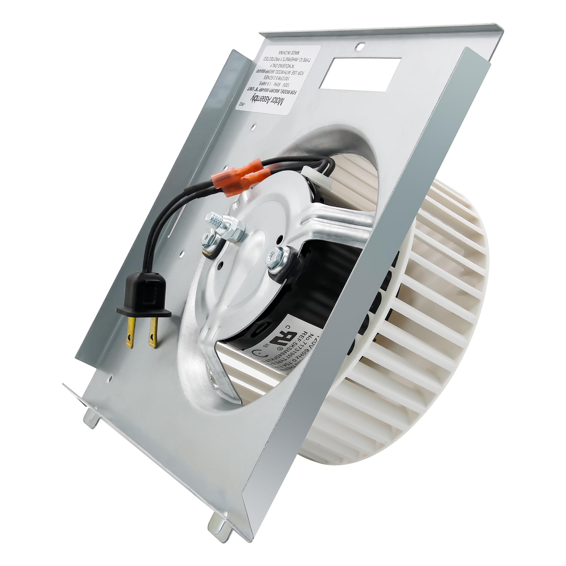 Photo 1 of yrjns 97017705 8663RP Motor Assembly Compatible with NuTone 8663RP 8664RP 671R 672R Broan 750 751 752 Fan Motor Ventilation, Bathroom Fan Motor Replacement for NuTone, Replace for 86933000/JA2B104N