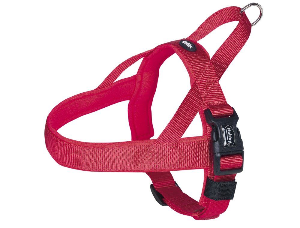 Nobby Classic Preno Norwegian Harness, 75-98 cm+62 cm/40-45 mm, Red