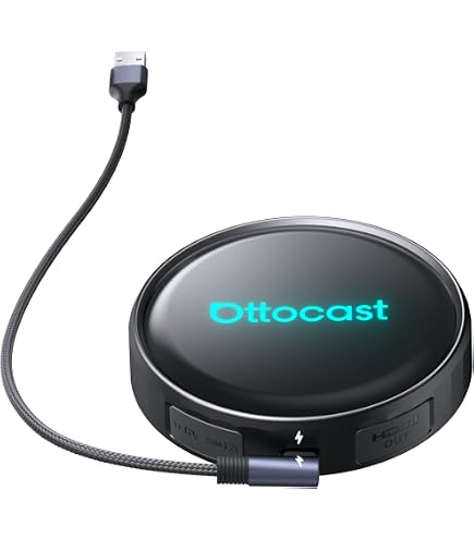 OTTOCAST P3 Pro Magic AI Box for CarPlay, Built-in AI Chat
