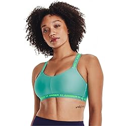 Under Armour Women's Crossback Low Bra, Neptune