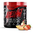 Primeval Labs Ape Cutz Pre Workout Powder | Scientifically Formulated | Increased Performance with Beta Alanine | Post Workout Drink & Energy Booster 50 Servings Strawberry Peach