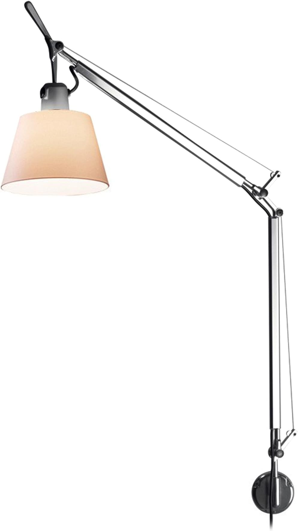 Artemide Tolomeo Basculante Wall Light Parchment