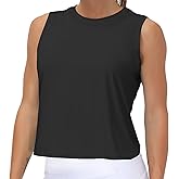 THE GYM PEOPLE Women's Workout Tops in Ice Silk Quick Dry Sleeveless