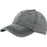 The Vintage Year Heavy Washed Wax Coated Adjustable Low Profile Men Women Baseball Cap