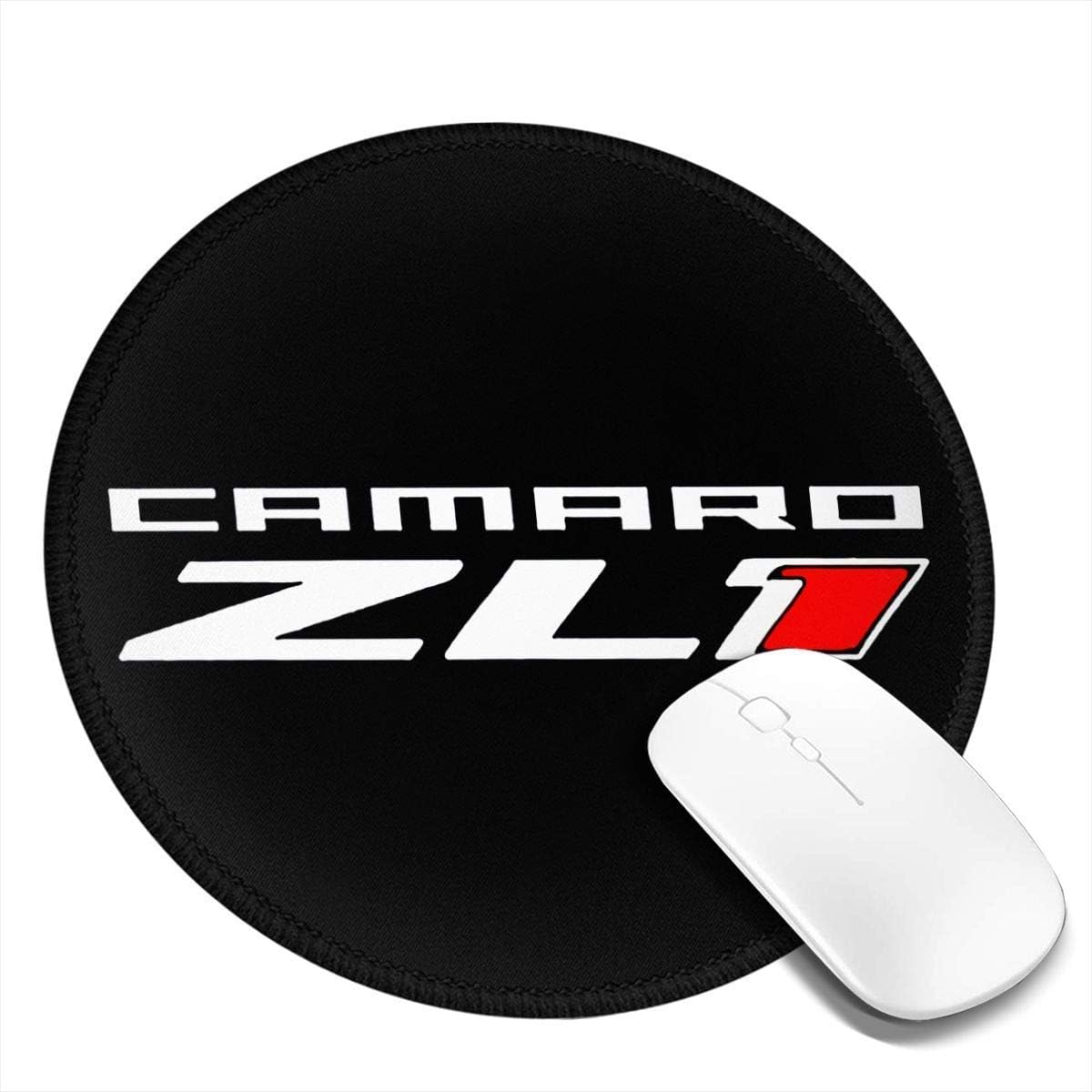 Camaro ZL1Personalized Non-Slip Rubber Base Mouse Pad for Custom Round Mouse Pads for Offices and Homes