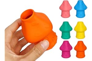 Filtre à fumée personnel en silicone portable en forme de champignon facile à expirer, protège les odeurs, passif pour fumer 