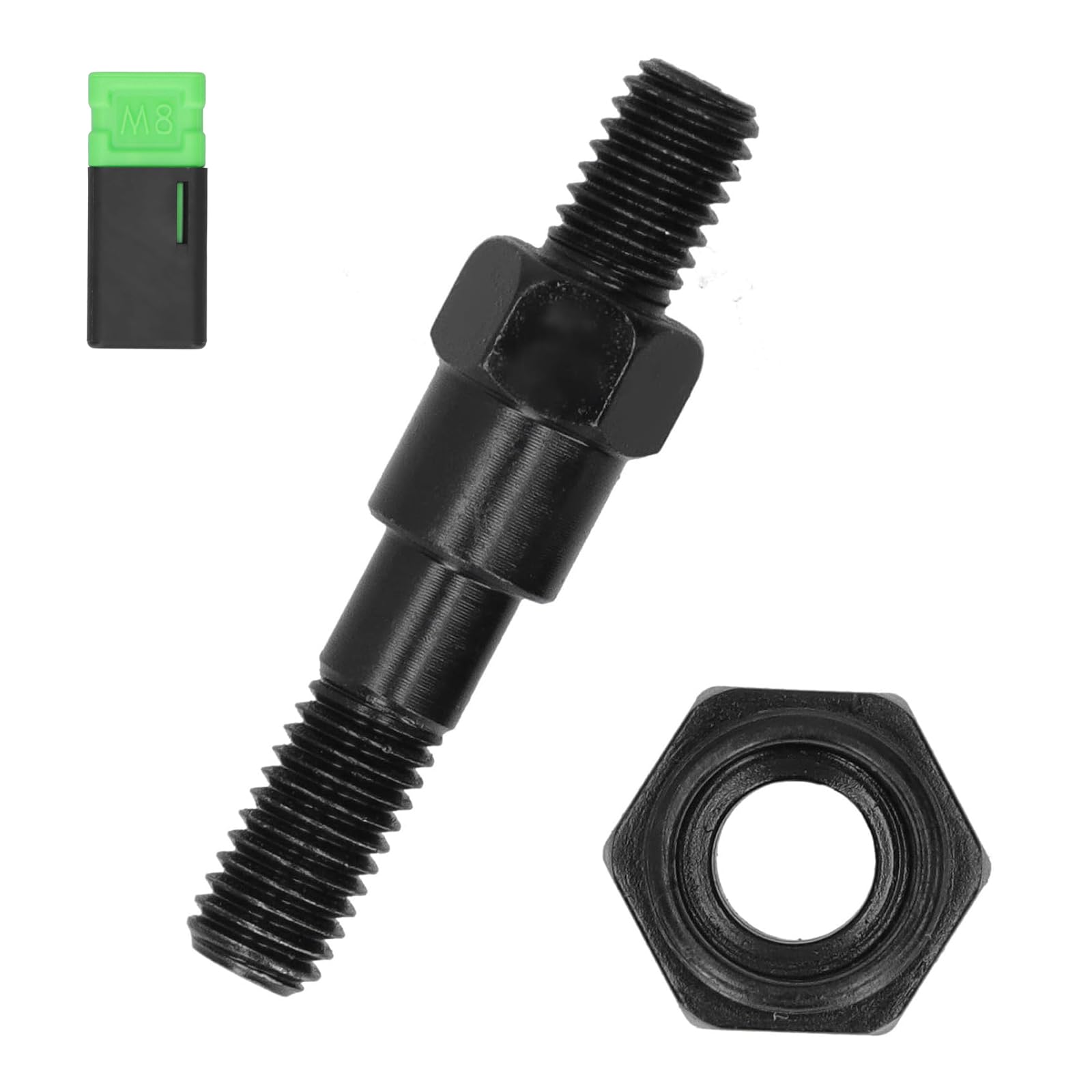 Rivet Nut Guns Tip,Rivet Nut Guns Mandrel and Nose Pieces Accessary M8 Size, Replacement Mandrel for Automotive Riveters