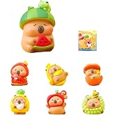 Popobox Sweet Capybara Series Blind Box Figure, Random Design Action Figure | Collectible Toys, Birthday Gift, Home Decorations, Single Box