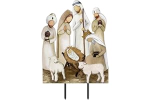 Briarwood Lane Rejoice Nativity Metal Art