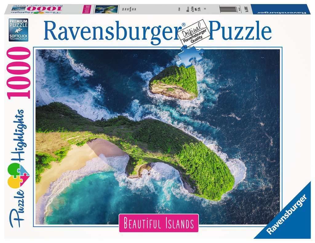 Ravensburger Puzzle 16909 - Beautiful Islands - Indonesia - 1000 Piece Puzzle for Adults and Children from 14 Years