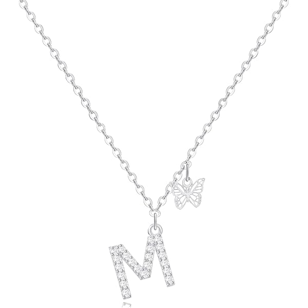 FANCIME Wisteria Reverie Necklace For Women - Sterling Silver, Simulated Diamond, Y-Drop Design, Gift Box