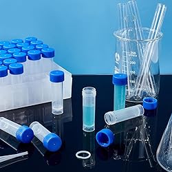 OLYCRAFT 36Pcs 5ml Cryo Tubes Plastic Vials with