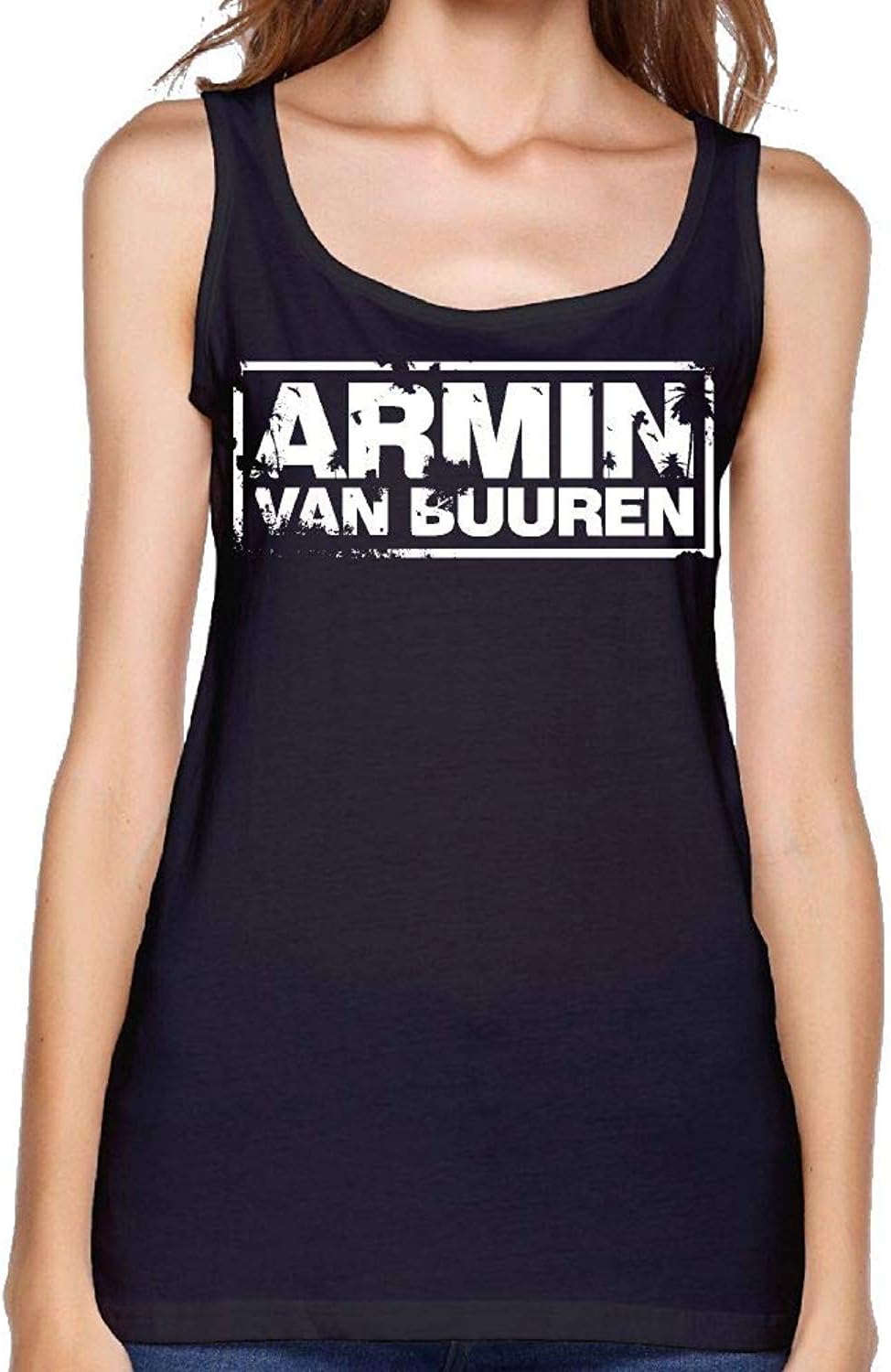 ZAAROO T-Shirt Armin Van Buuren Vest Women's Sleeveless T-Shirt Tank Tops