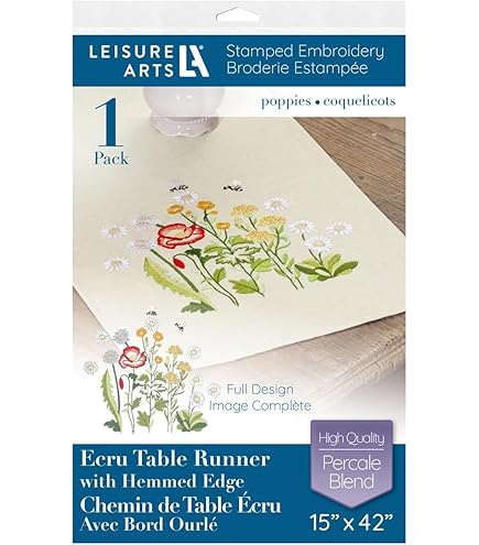 Amazon.com: Reflections Dresser Scarf for Embroidery