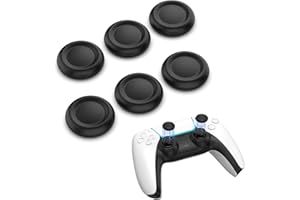 Joystick Replacement Cap Thumb Grips for PS5/PS4 Controller, IINE PS5/PS4 Controller Button Stick Covers, 3D Analog Cap Skin 