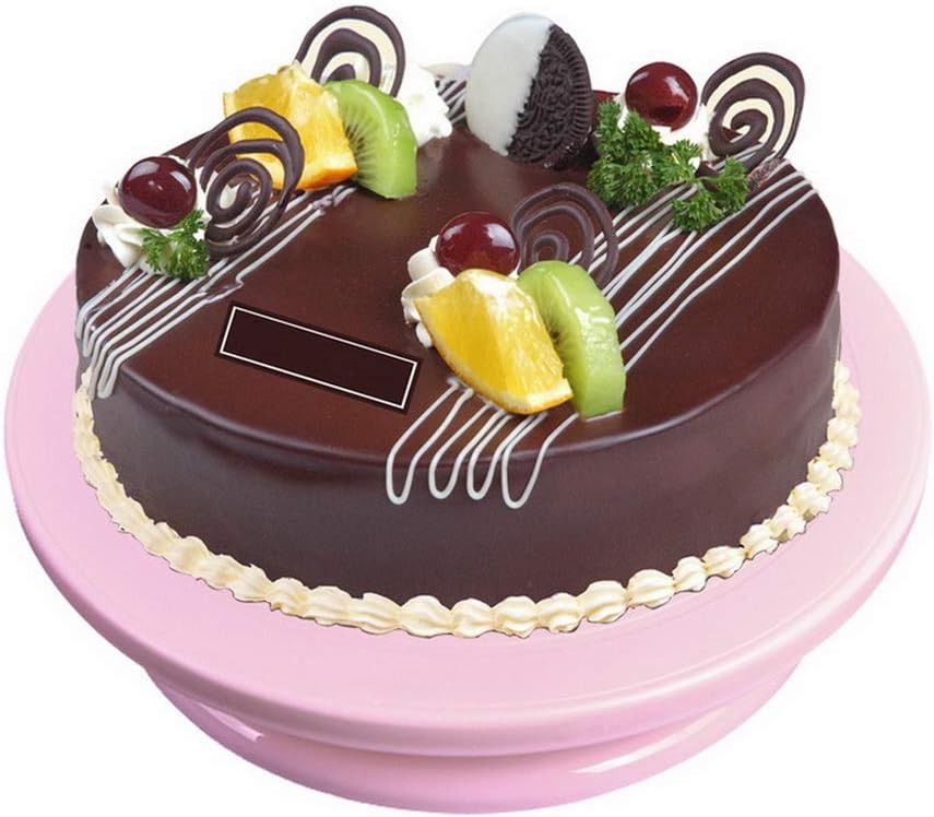 Vaisselle Et Arts De La Table Vaisselle Et Plats De Service Junejour Plateau Tournant De Gateaux Support A Gateau Et Patisserie En Plastique Pour Decoration Et Anniversaire Napravi Rs