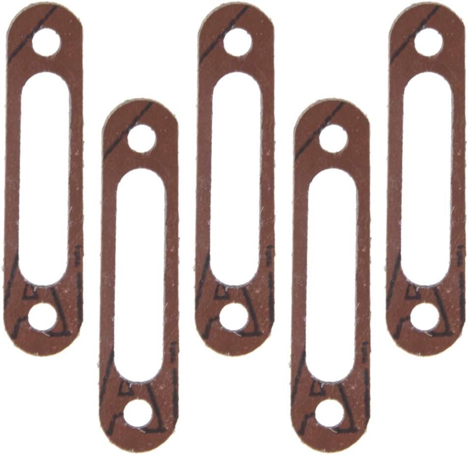 5pcs Exhaust Engine Plastic Manifold Gasket for 1/10 RC Hobby Car HSP Himoto HPI Traxxas Losi Axial Kyosho Redcat Exhaust Pipe