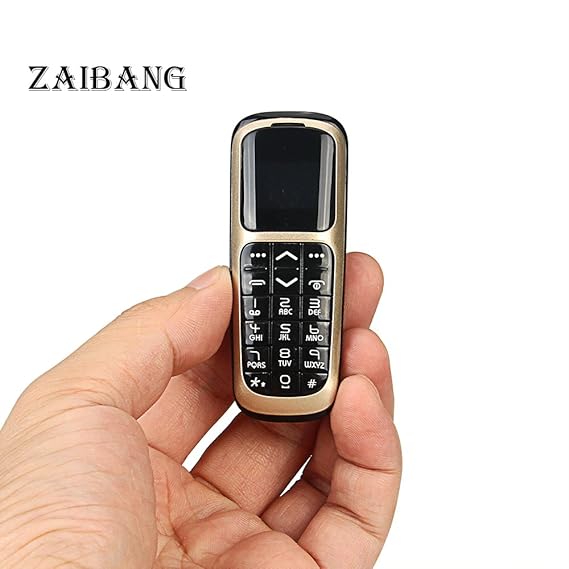 LONG CZ V2 3 in 1 Micro-Mini-Telefon Kleinste Bluetooth Telefon 3 in 1 entsperrt Micro SIM Telefon + Bluetooth Dialer + Kopfh