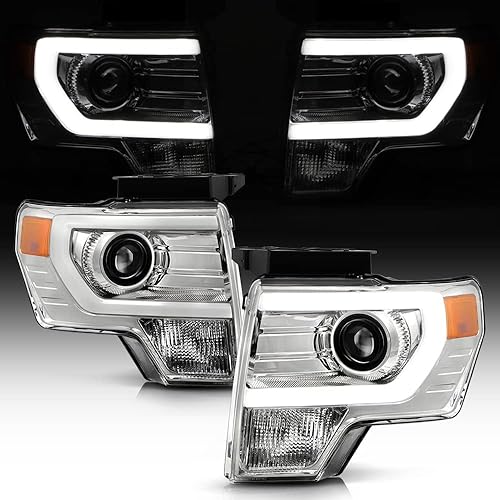 ACANII - 2010 2011 2012 2013 Buick LaCrosse [HIDモデルのみ] ヘッドライト ヘッドランプ ヘッドランプ 左運転席側 : ACANII - For Black 2010 2011 2012 2013 Chevy Camaro