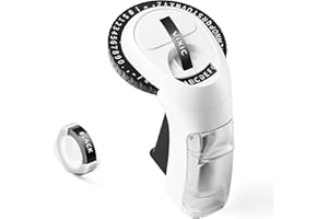 Vixic Embossing Label Maker Machine with Tapes, Vintage Manual Label Maker Embossed, Retro Punch Labeler with 1 Rolls 3D Tapes Waterproof for Home Kitchen DIY Crafting Kids