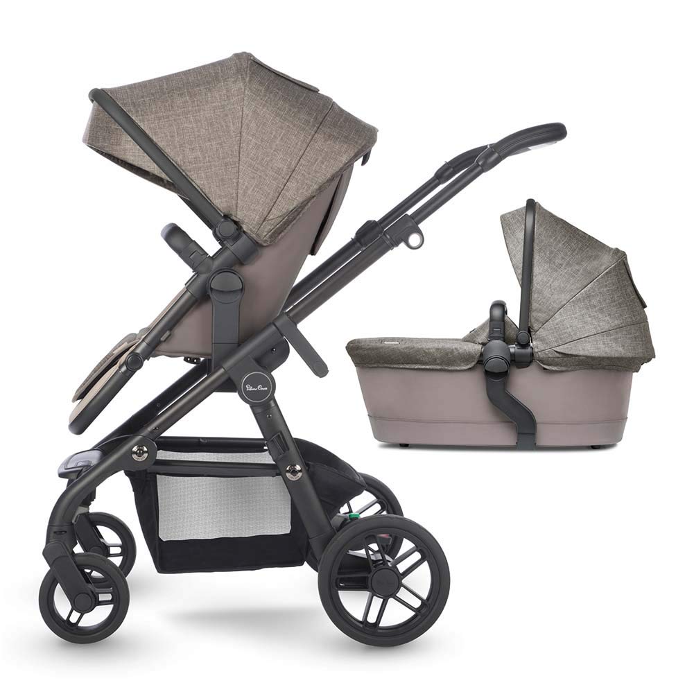 double bassinet pram