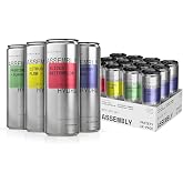 Assembly Hydro Electrolyte Water, Mixed Flavor Pack, 12 Pack (12 fl oz) | Non-Carbonated Hydration Drink with Sea Salt, Refreshing, Daily &amp; Active Use