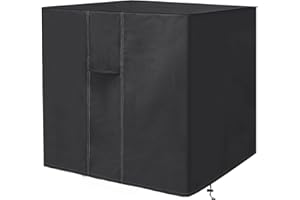 Adamoss Air Conditioner Cover for Outside Units-AC Cover 600D Water Resistant Air Conditioner Covers for Outside Units -Square Fits up to 30 x 30 x 32 inches