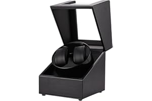 ZOEJOE 2 Watch Winder Box for Men and Women Automatic Watches Organizer Storage Display Case