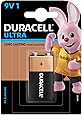 Duracell 9V Alkaline Battery with Duralock Technology (Black and Braun)