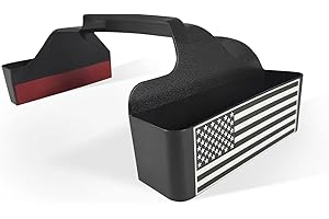 Aumodizzy Gear Tray for Jeep Wrangler JL JLU & Gladiator JT Shift Storage Organizer Box Console Side Tray Interior Accessories 2018-2024 New Version American Flag