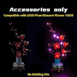 BrickBling Light Compatible with Lego Icons Plum