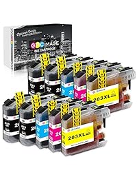 Brother LC203XL Cartuchos de tinta compatible, 10 Pack