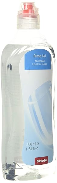 MIELE ORIGINAL DISHWASHER RINSE AID, FOR OPTIMAL DRYING AND SPARKLING FINISH WITH GLASS PROTECTION FORMULA, 17 OZ