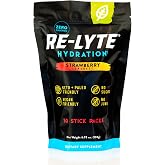 REDMOND Re-Lyte Sugar Free Electrolytes Packets (Strawberry Lemonade) 30ct | Zero Sugar Electrolytes, Hydration Powder &ndash; Powered by Real Salt, Naturally Mineral-Rich for Everyday Hydration Support