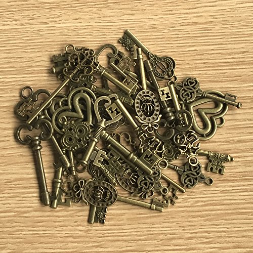 4 Hibery+Antique+Bronze+Vintage+Skeleton