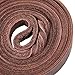 Petroad Heavy Duty Brown Leather Dog Leash for Large Dogs, Training Lead for Dogs and 6ft Long and 3/4 inch Large (Brown)