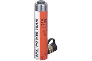 SPX FLOW SPX Power Team C106CBT Threaded End Single Acting General Purpose Cylinder, 10 Ton Capacity, 6 1/8" Stroke