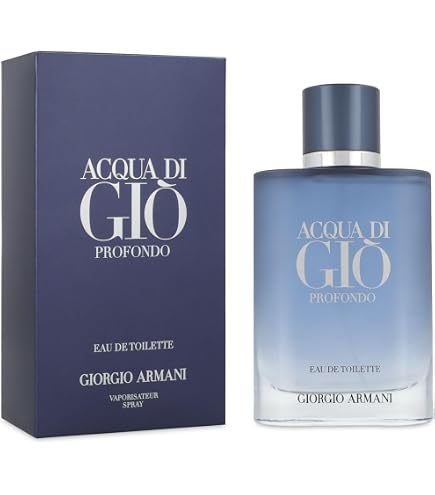 Acqua di Giò Profondo Giorgio Armani, Perfume Masculino Eau de