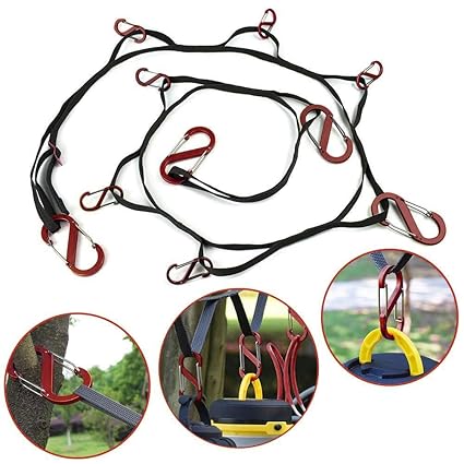 BZLine Outdoor Camping Lanyard mit Haken Seil Lagerung Reise Wäscheleine Zelt Haken Zubehör