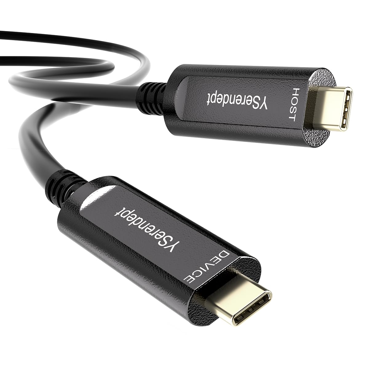 Fiber Optic USB C Cable(50ft),10Gbps High Speed Data Transfer Active - View #10