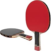Professional Ping Pong Paddle,External Carbon Table Tennis Racket,Competition Grade Professional Ping Pong Sponge Rubber,for Intermediater and Advanced Players.(yanque)