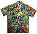 V.H.O Funky Hawaiian Shirt, Jungle, Green, XXL