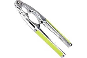 Emperoch Nutcracker for Nuts,Chestnut Peeler,Nut Shell Opener,Stainless Steel Nutcracker Chestnut Clip,Nut Cracker Heavy Duty