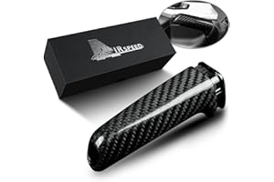 AIRSPEED Carbon Fiber for BMW Handbrake Cover Grip Handle Lever Compatible ith BMW 1 2 3 4 SeriesF30 F10 E90 E91 E92 Z4 E85 E