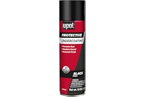 U-POL Undercoating Spray, Vehicle Protection Spray with Textured Finish & Anti-Rust Technology, Black, 15 oz